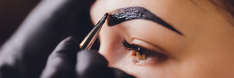 Arckozmetika (hagyományos) szemöldök festés