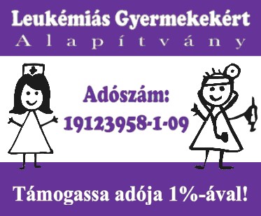 Leukémiás Gyermekekért Alapítvány logója