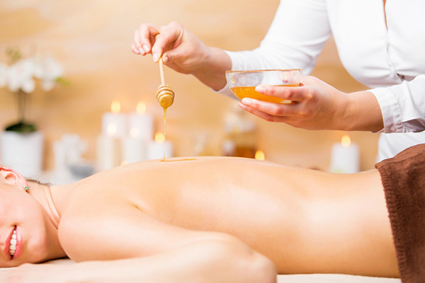 Mézes masszázs